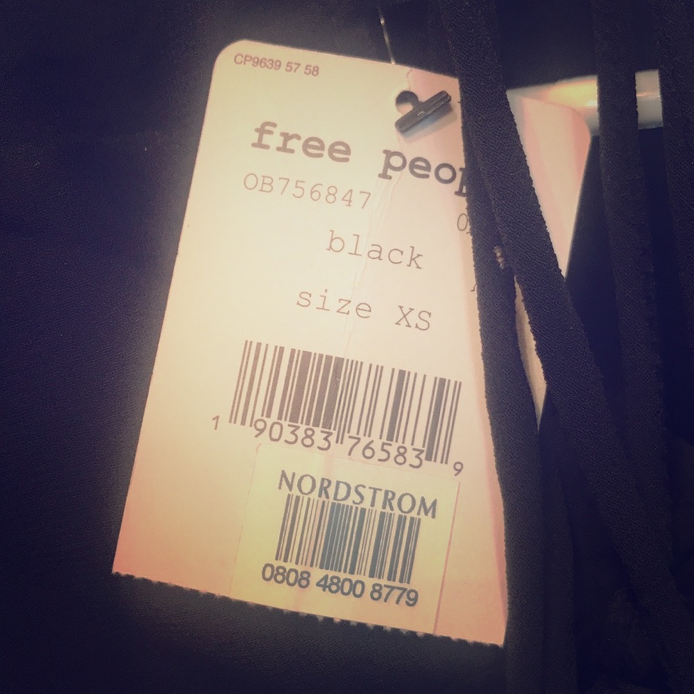 NWT free people sheer blouse